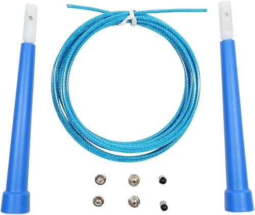 Miniatura 2 de Cuerda de saltar de velocidad ajustable de 10 pies para Crossfit Boxing MMA Double Unders WOD Skipping Workout Fitness Cardio Resistencia