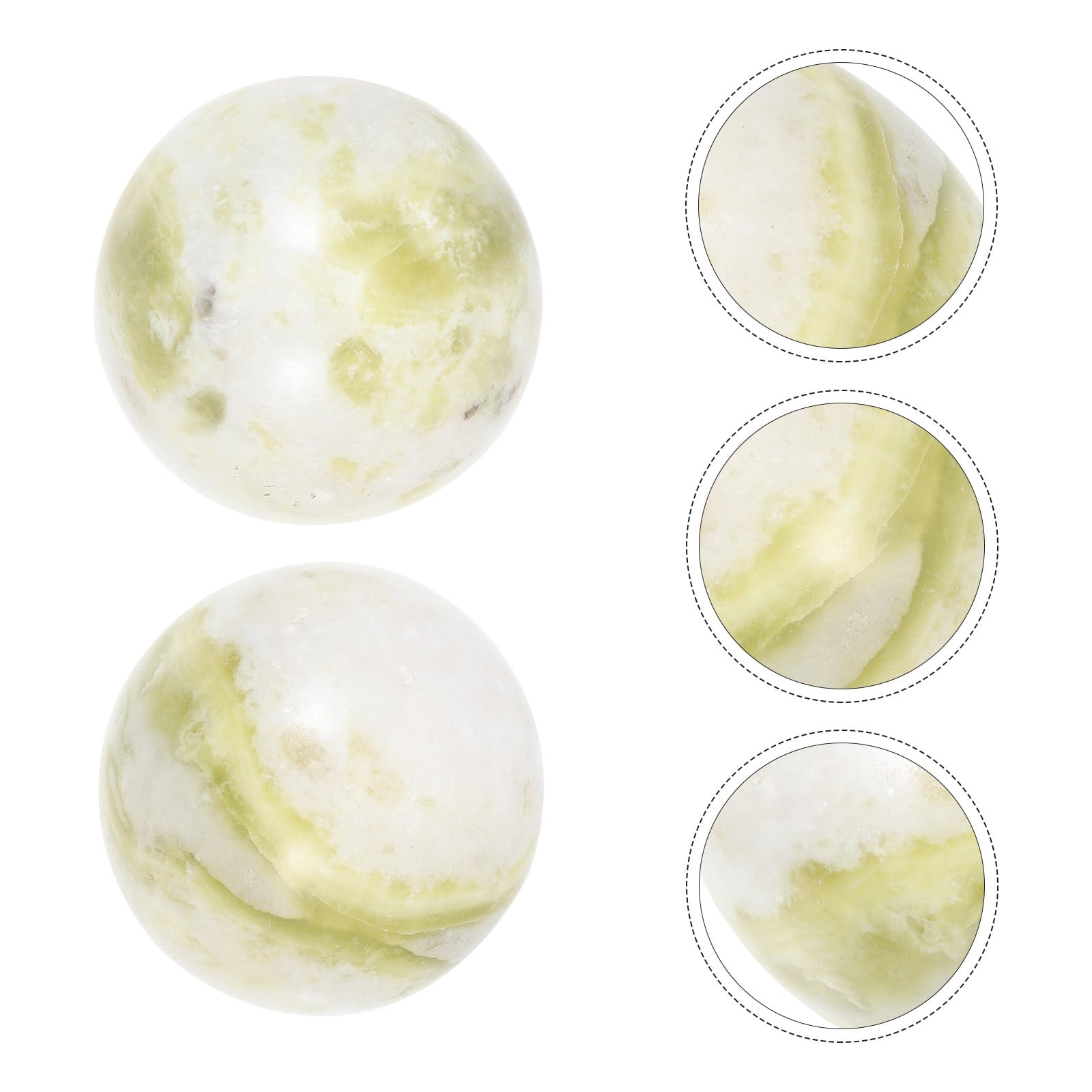Bolas de Masaje de Jade de Lantian, Juego de 1 Pieza