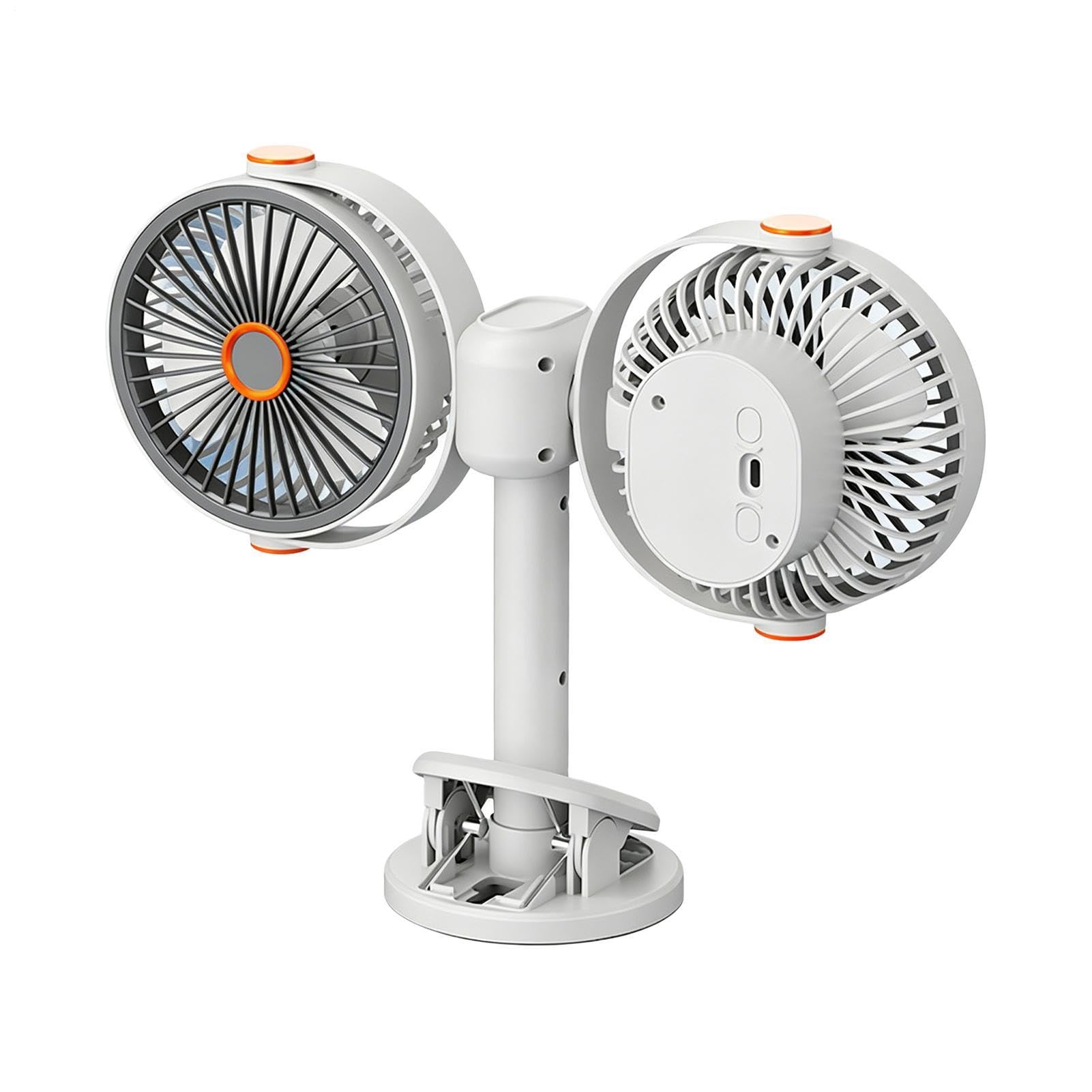 Ventilador con clip para coche: la solución portátil contra el calor en tus trayectos