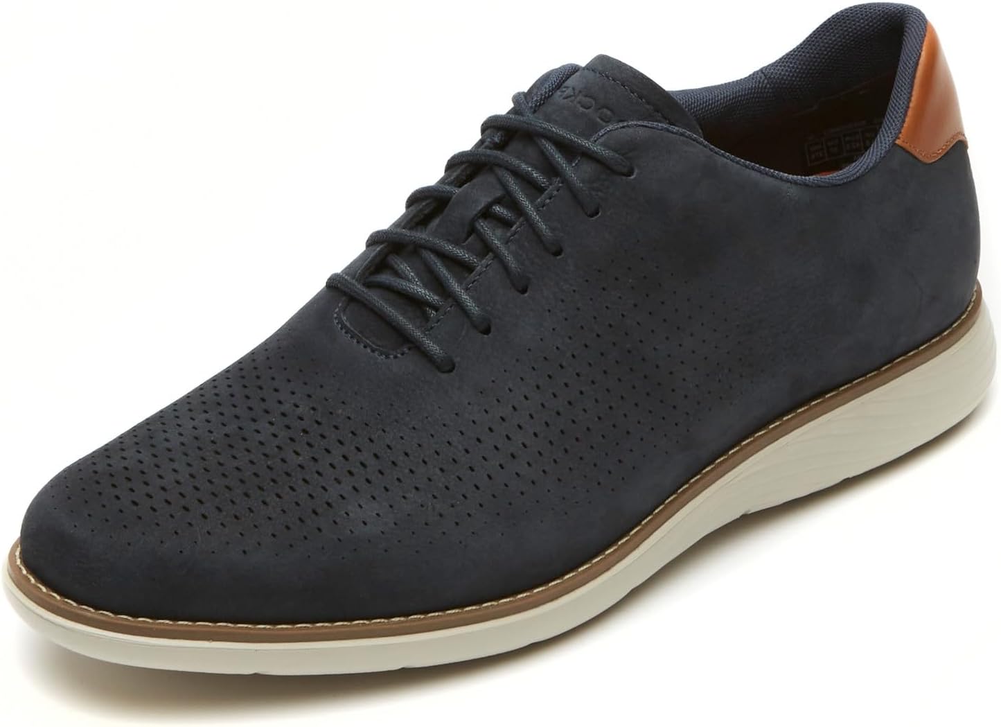 Rockport Men's Garett Ubal Oxford, New Dress Blues, 9.5