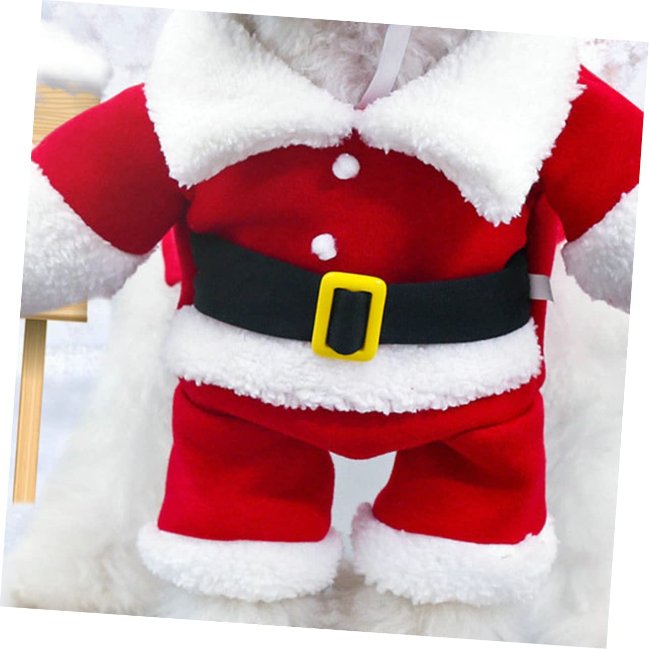 HMJGDHX 3 Pezzi Cappotto in Piedi di Natale Costume per Animali Domestici Divertenti Vestiti Cosplay per Cucciolo di Cane Xl Vestiti per Cani Costume da Festa per Animali Domestici Vestito Operato per