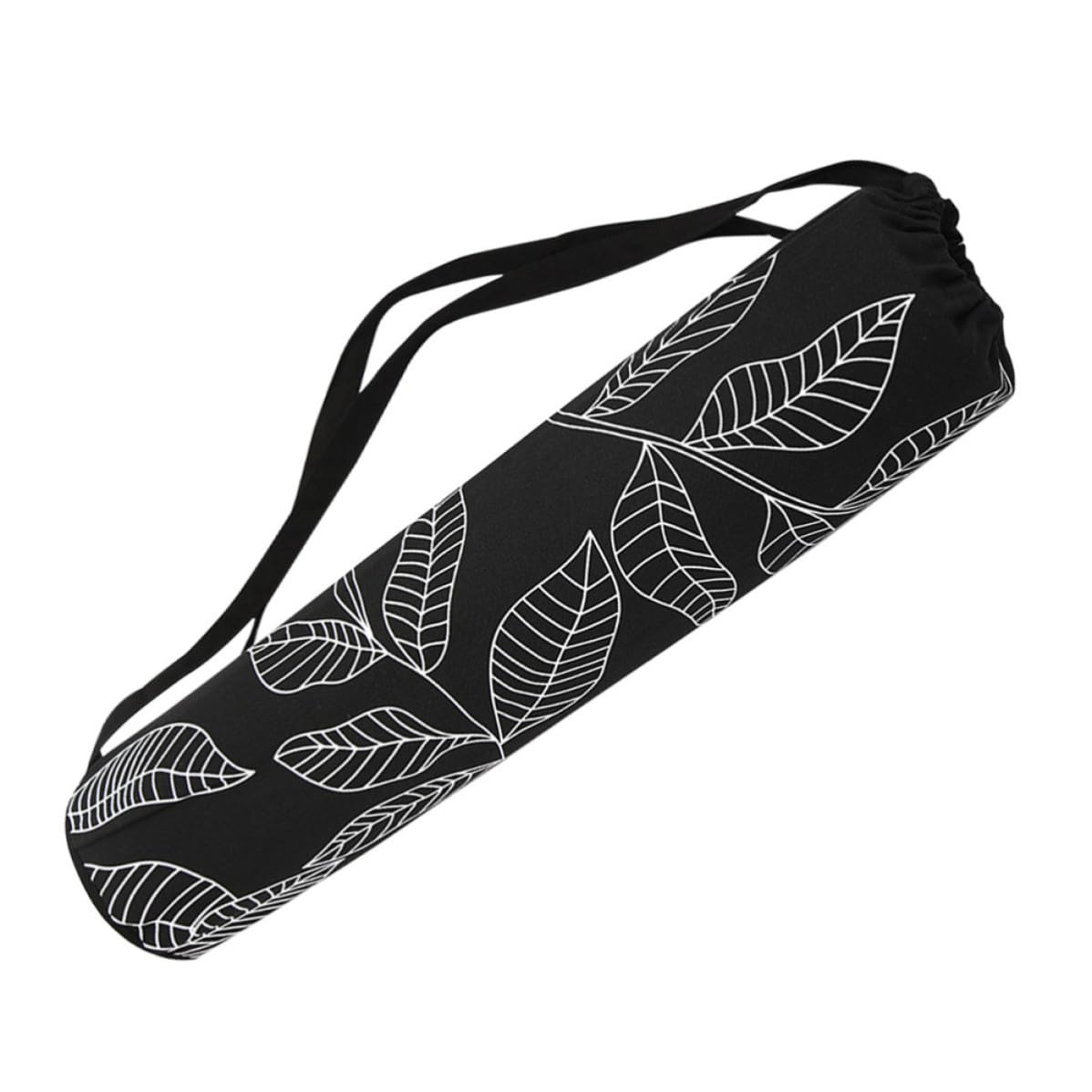 Bolsa de yoga de algodón resistente con cordón ajustable para esterilla 8