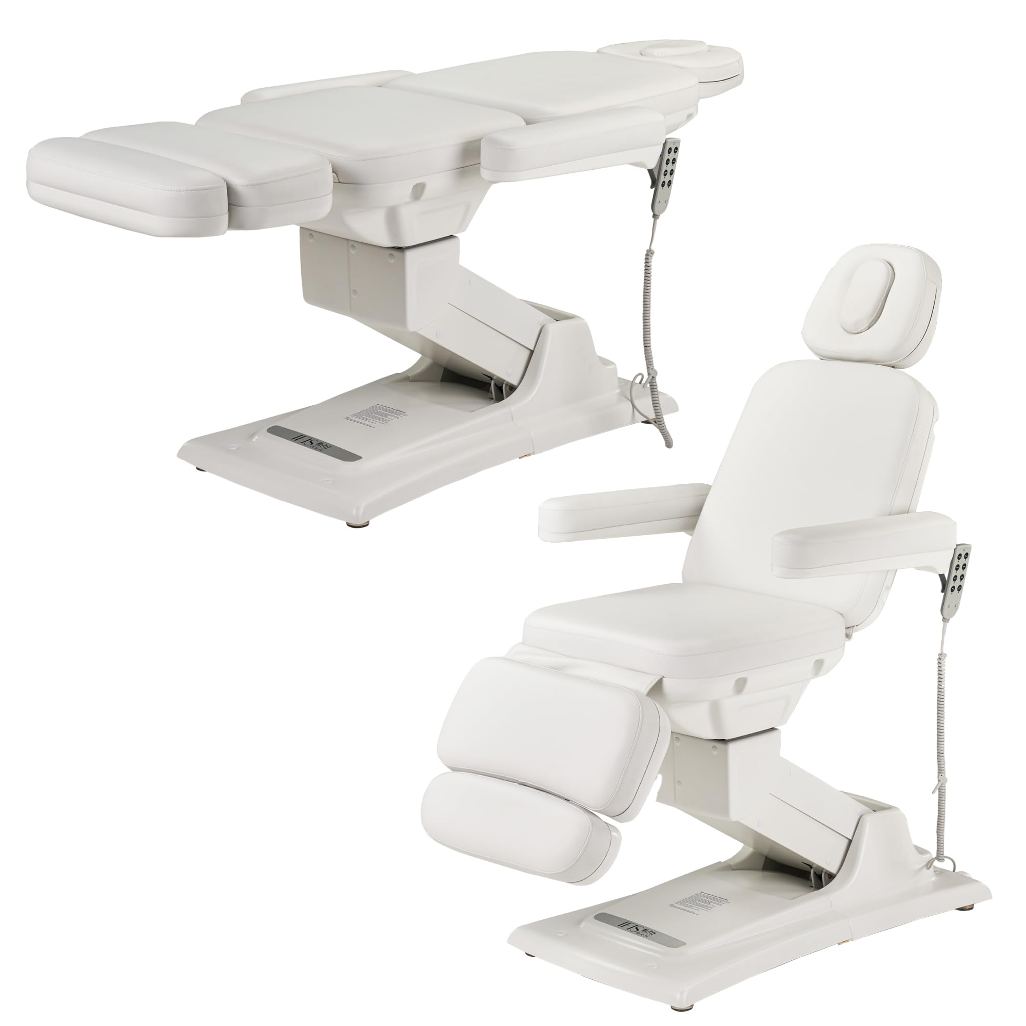 Poltrona Podologica Elettrica Professionale - Regolabile in Altezza, Schienale e Gambe - Ideale per Ambulatori, Studi Medici e Centri Estetici