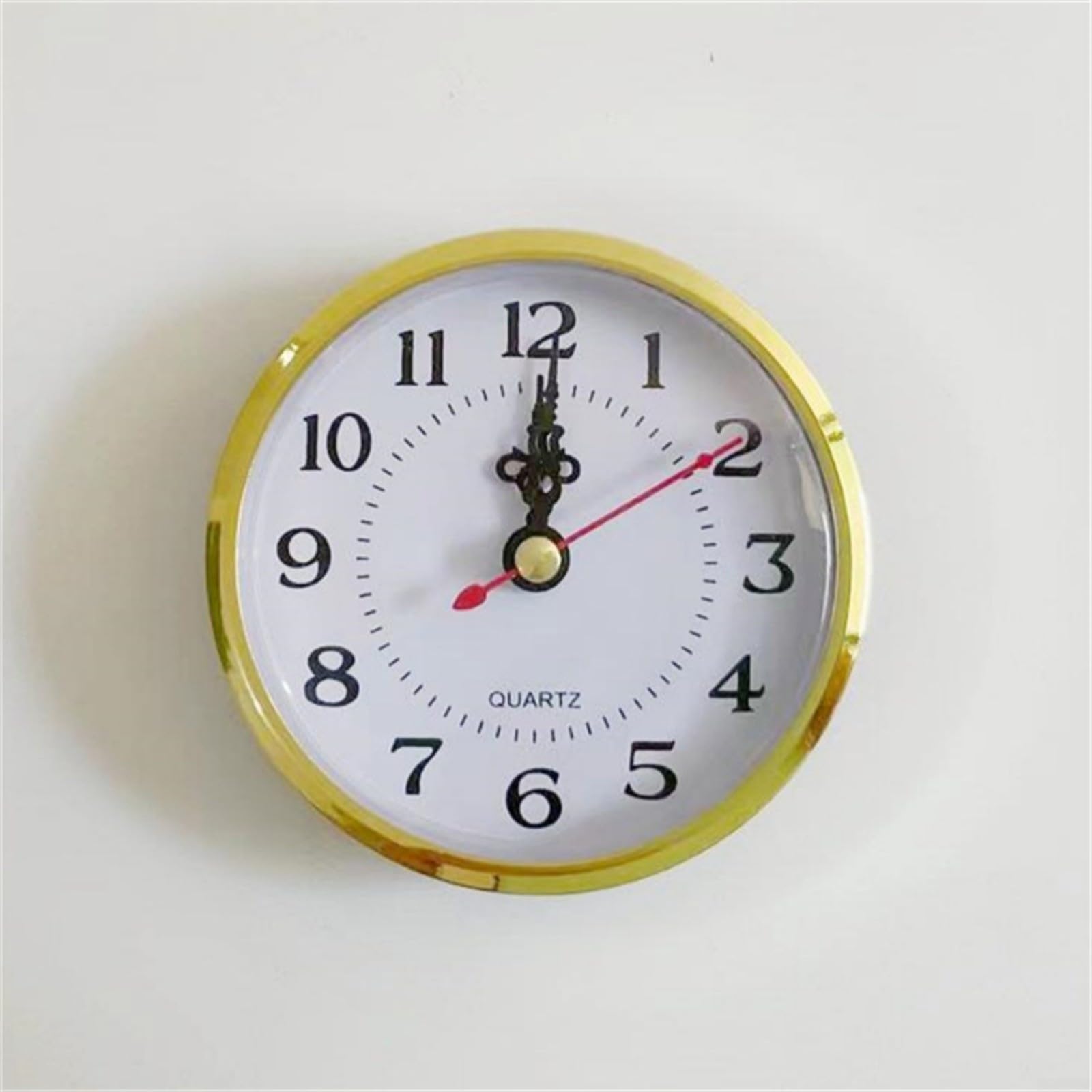 HpLive DIY Quartz Klok Fit-up/Insert met Romeinse cijfer, 65MM 80MM 90MM 105MM 110MM Beweging Vervanging Goud