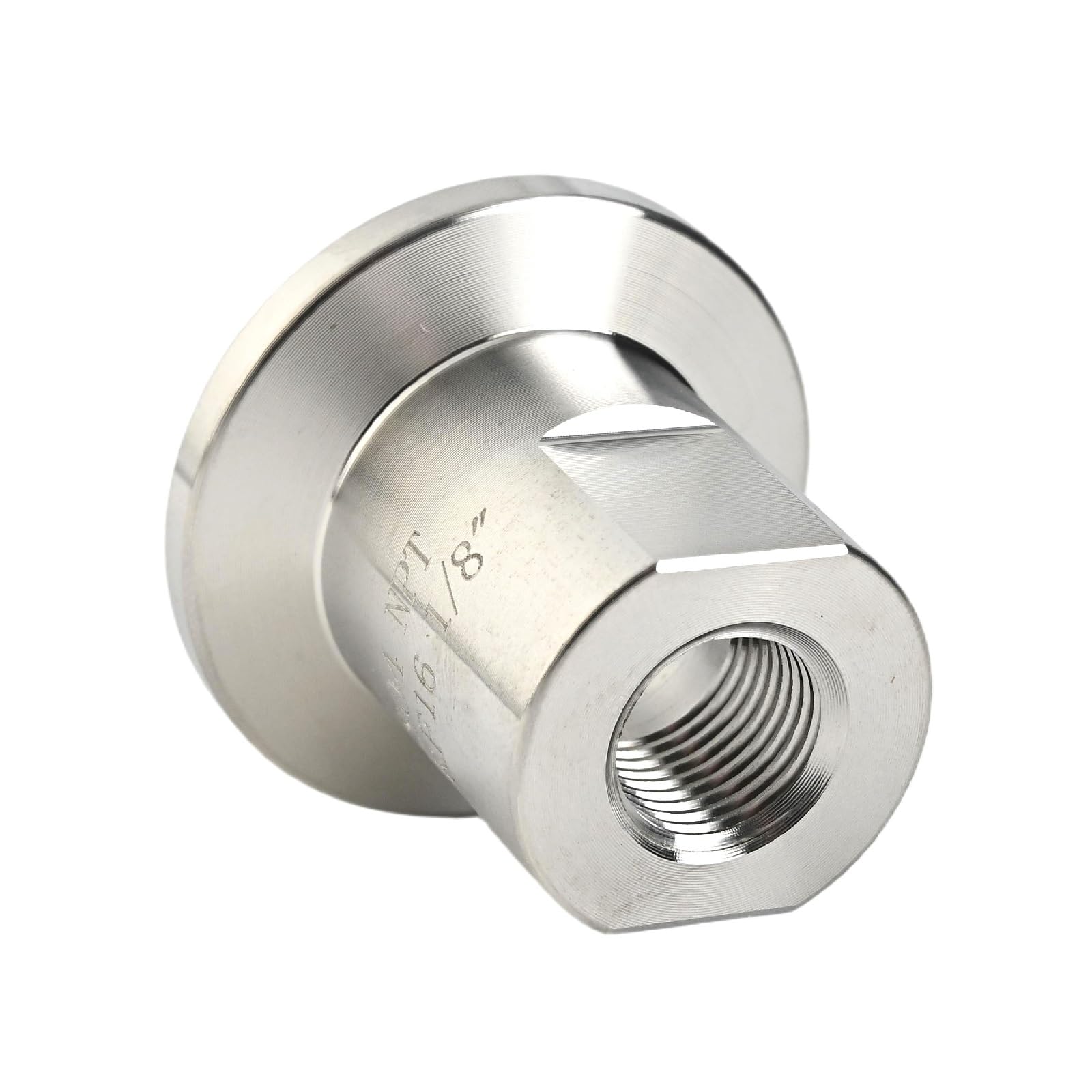 SS304 KF16 NPT Female Adaptor thread 1/8" NW16 KF Female coupling ISO-KF16 X FNPT 1/8"