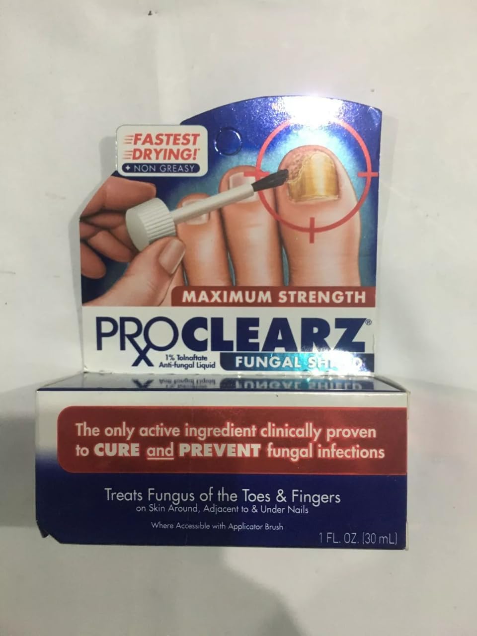 Pro Clearz Shield Brush-On Liquid, Maximum Strength 1 Ounce (Pack of 4)