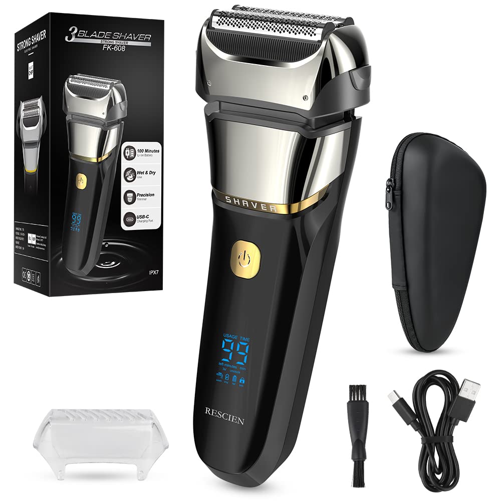 Buy RESCIEN Electric Shaver for Men Foil Shavers Electric Beard Trimmer
