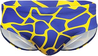 Sexy Mens Swimwear | Homens Sexy banho | Roupa interior sexy para natação, impressão linhas irregulares, não desbota, desportos aquáticos leves e respiráveis, surf, praia, Youyan