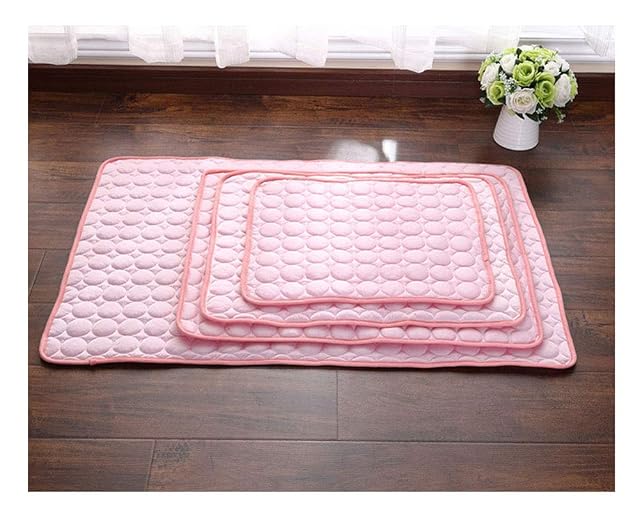 Foto 2 de 4 de YAOTT Alfombrilla de refrigeración para Mascotas,Alfombra Colchoneta Estera de enfriamiento para Perros Manta…
