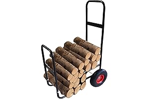 Thunderbay Firewood Cart: Effortless Wood Delivery for Your Home and Outdoors