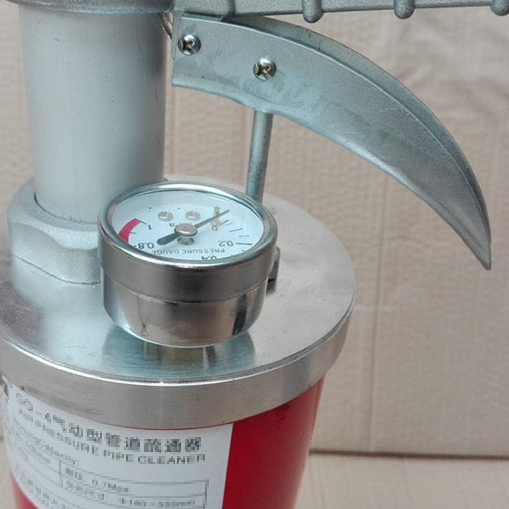 Limited Stock Lzttyee Portable Toilet Plunger, High Pressure Powerful Manual Sink Plunger Dredge Equipment for Bath Toilets Bathroom Kitchen Clogged Pipe