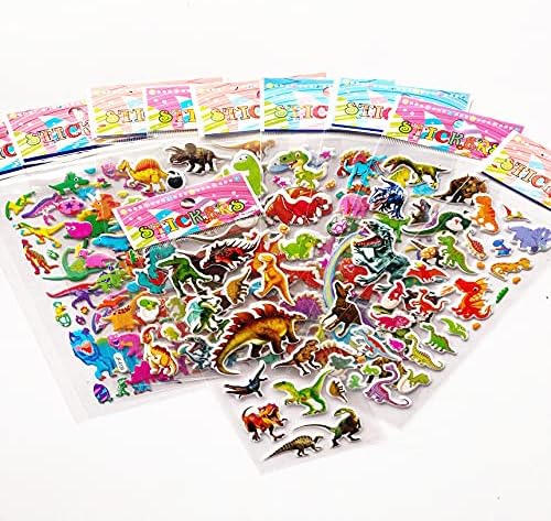 Gifting Square� PVC Foam Stickers for Craft Mobile Laptop Theme Scrapbooking Pi�ata Birthday Return Gift (Dinosaur)