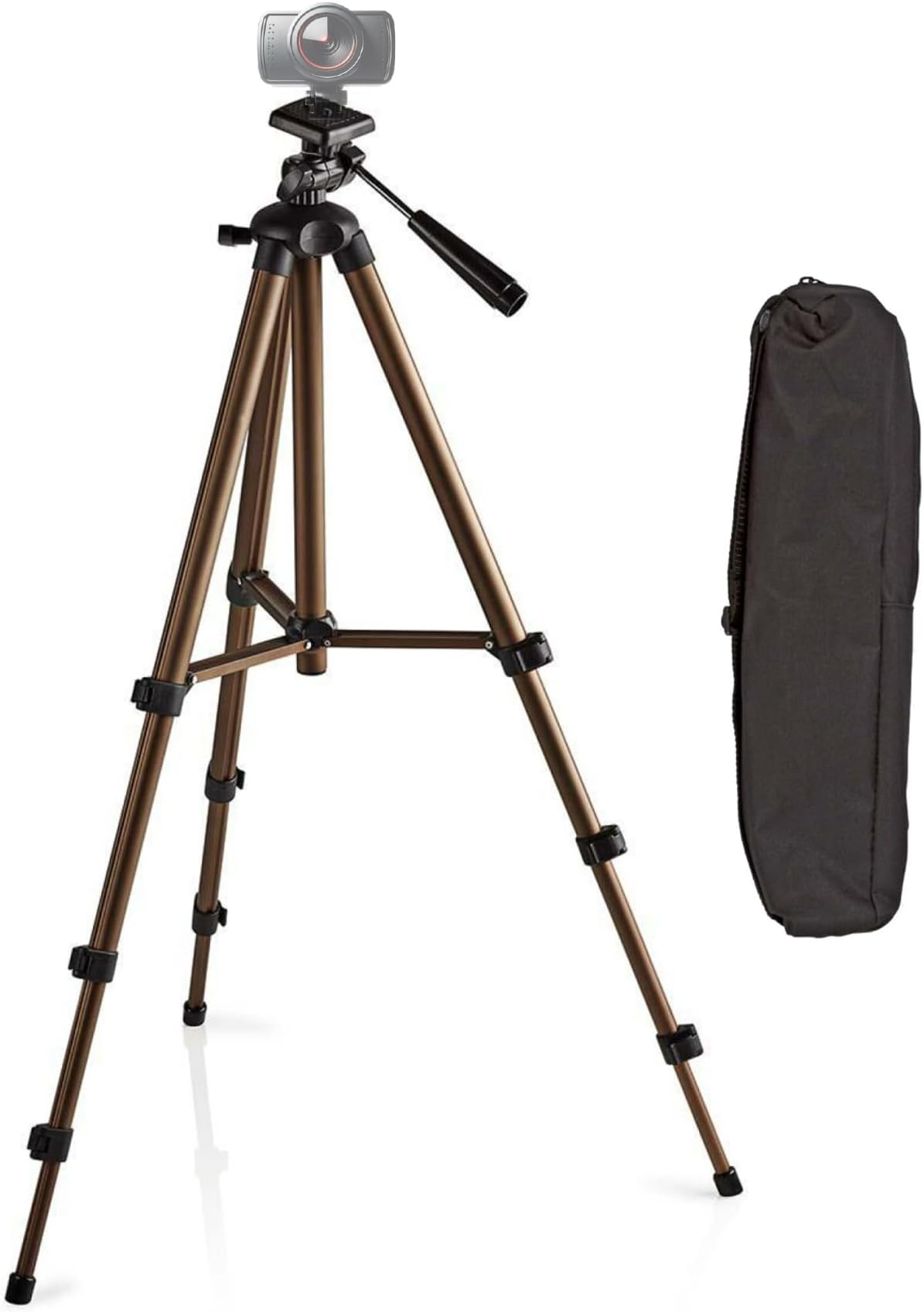 Tripod 10W Treppiede Per Webcam Logitech C920 Brio 4K C925e Microsoft - Foto 14