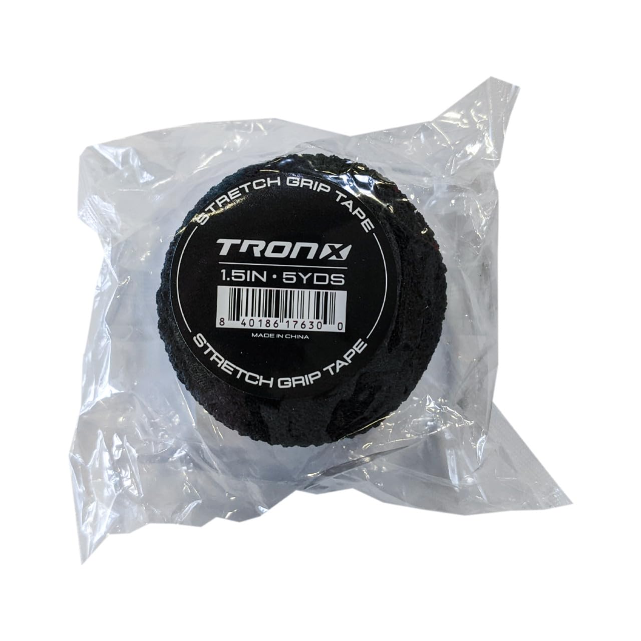 TronX Stretch Grip Hockey Stick Tape – 1.5 Inches x 5 Yards - Black