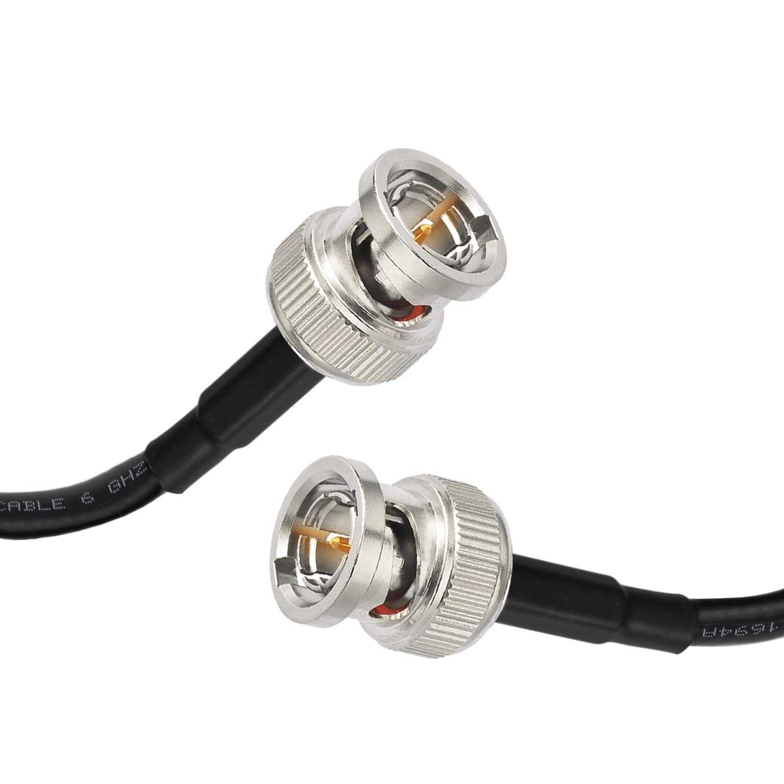 Superbat SDI Cable 10ft BNC Male to Male Belden 1694A Black 3G/6G/12G SDI Cord Support HD-SDI/3G-SDI/6G-SDI/4K Video Camera CCTV Systems, Precision