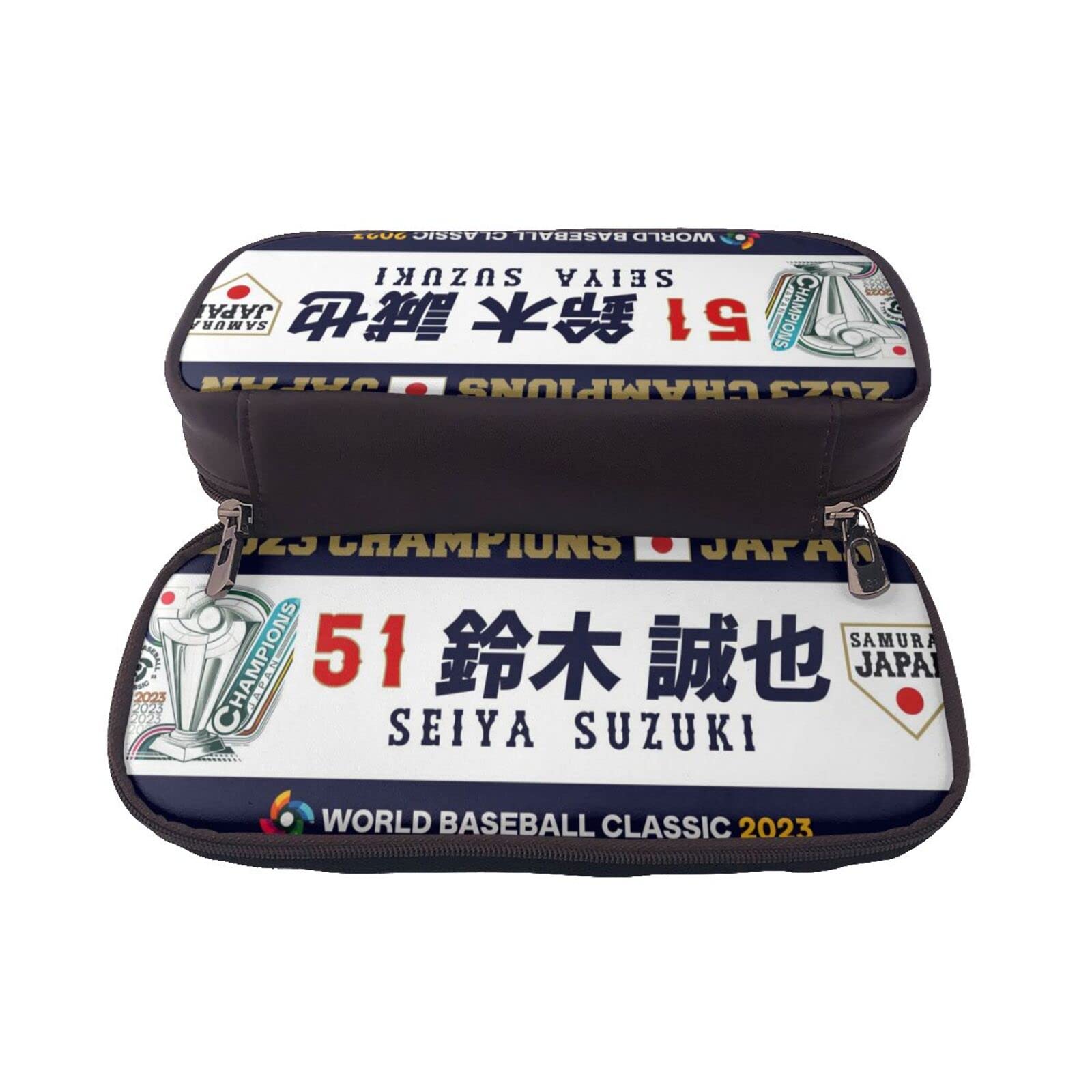 Amazon.co.jp: 侍ジャパン 番號51 鈴木誠也 野球応援 ペンケース 多