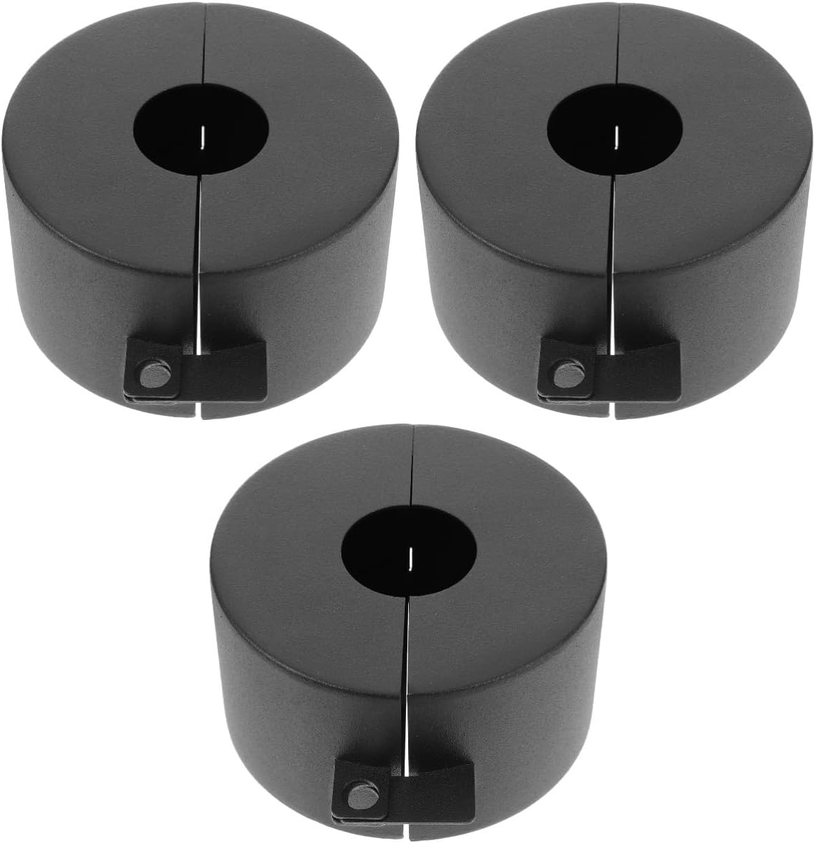 VILLCASE 3pcs Door Knob Lock Reinforcement Device Temporary Security Accessory for Door Handles Easy Installation Latch for Home Safety