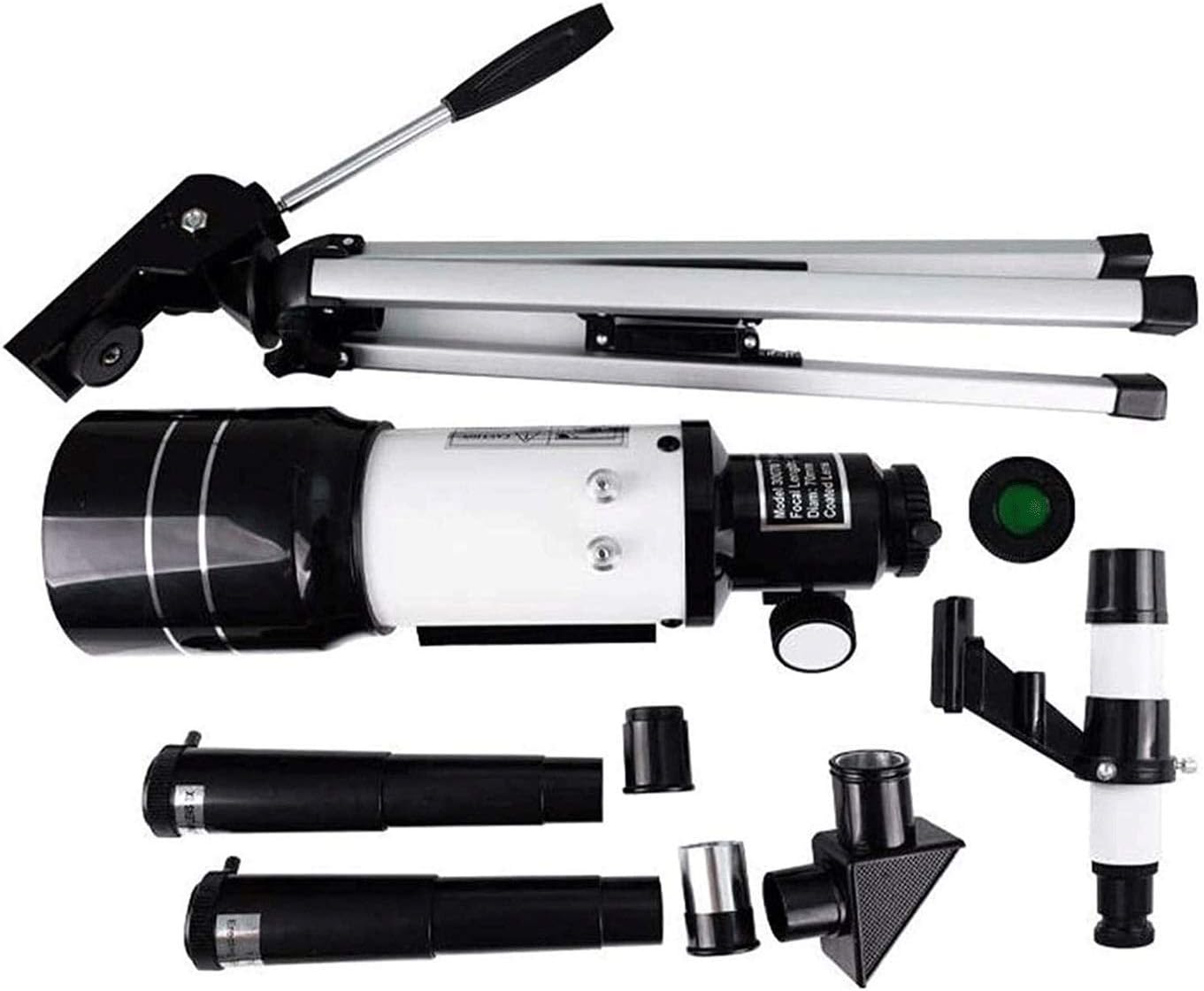 Telescopes for s Adults Beginners Astronomical Telescope Zoom Educational Science Refractor Monocular Space Telescope with Tripod Spotting