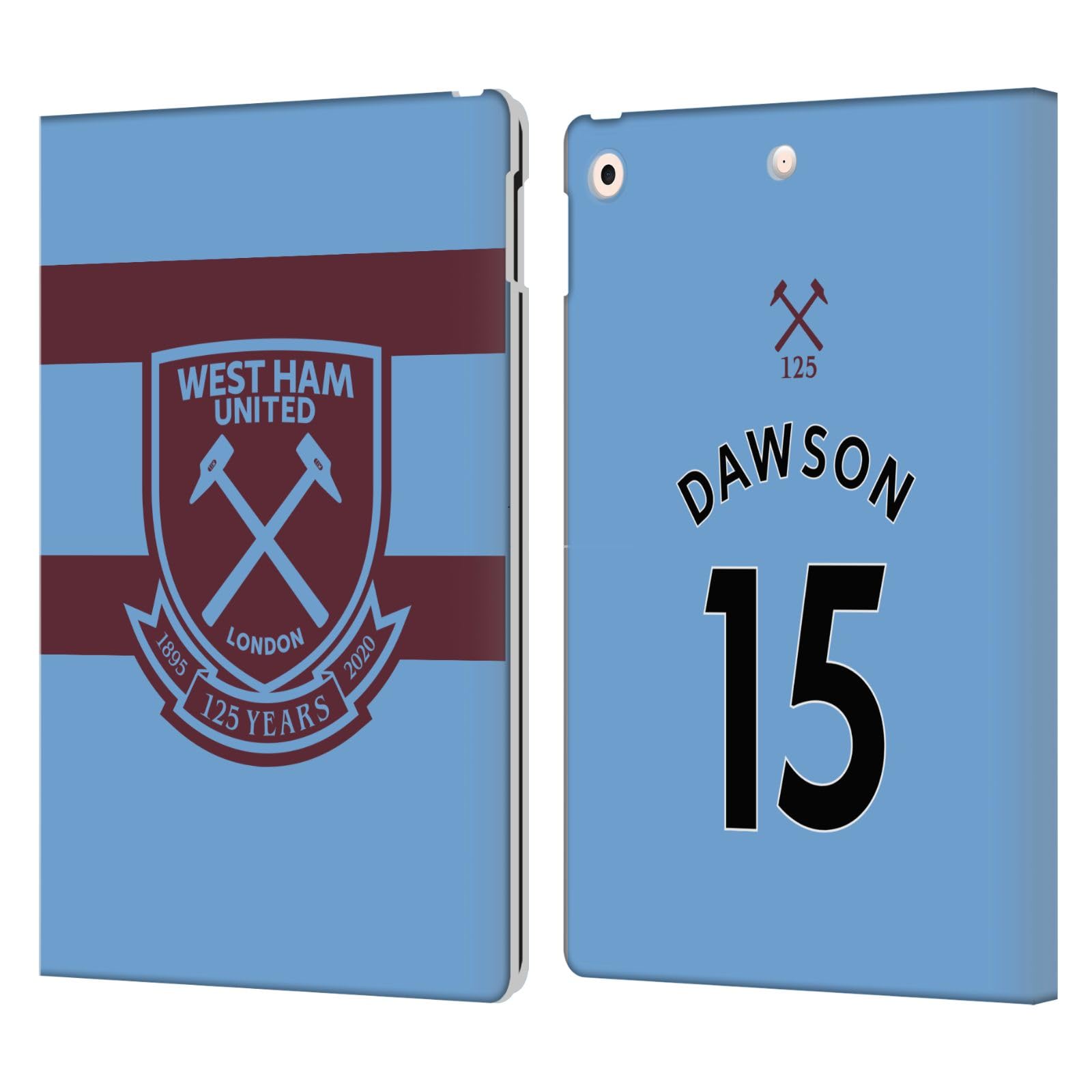 Protection iPad 10.2 West Ham au café ou en déplacement