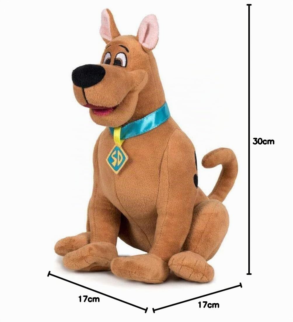 Play By Play Peluche Scooby Doo 30 Cm – Calidad Súper Suave, Producto Oficial