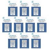 50 Schmetz Universal Sewing Machine Needles -  size 70/10 - Box of 10 cards