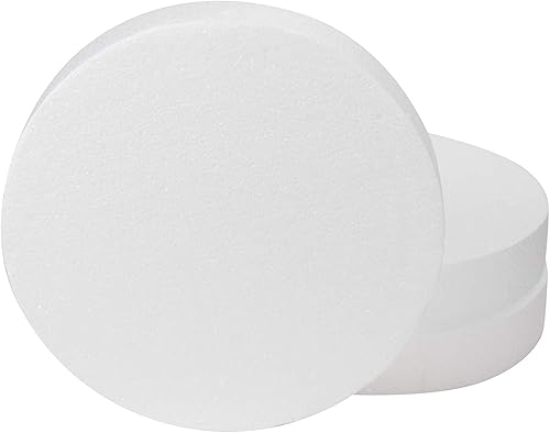 Miniatura 6 de Paquete de 4 pasteles de espuma para decoración y exhibición de bodas, escultura, modelado de artes de bricolaje, clase para niños,