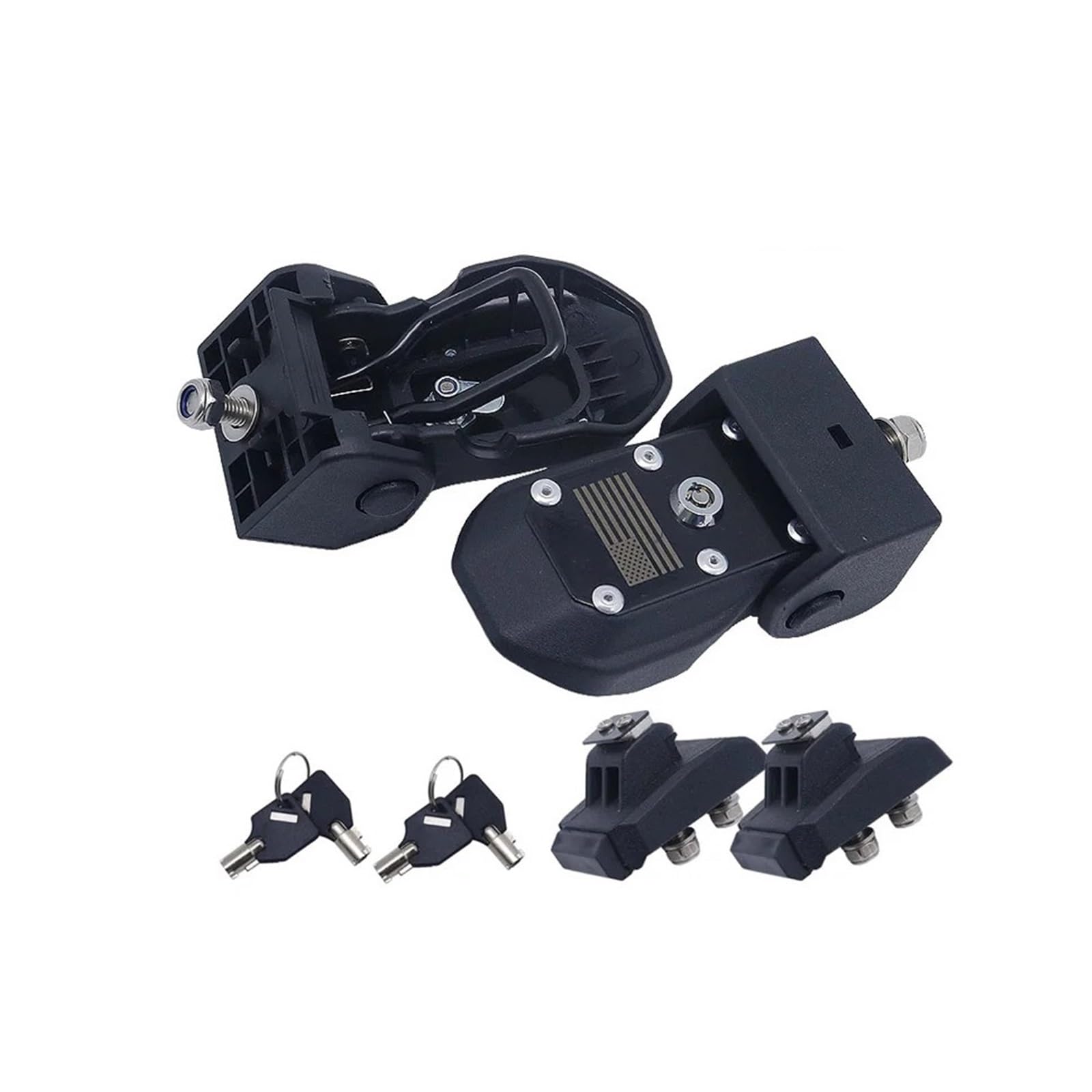 Spare wheel winch Fit For Jeep Wrangler JK JL 2018-2019 Hood Lock Car Hood Lock Hood Modification Accessories Spare Wheel Carrier