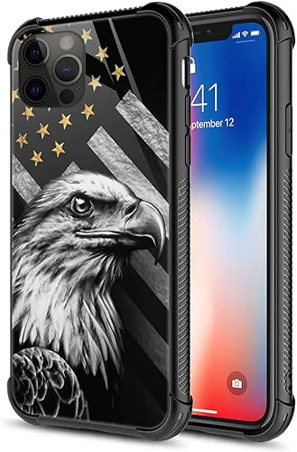 Vista 44 de Funda para iPhone 13 - Nebula Wolf vidrio templado trasero y silicona suave TPU Shock funda protectora Lobo de Nebula.