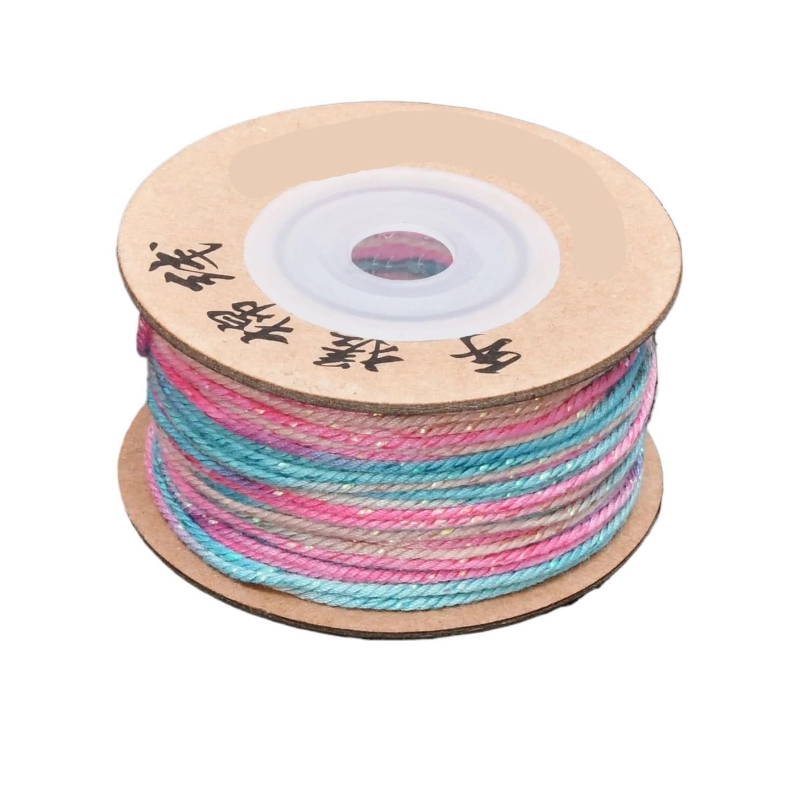 Cotton Macrame Cord 1.0/1.2mm Cotton Twisted String Cord Waxed Macrame Thread For DIY Craft Lanyard Braided Bracelet Jewelry Making(Color2,1.0mm 30m 32.8 Yards)