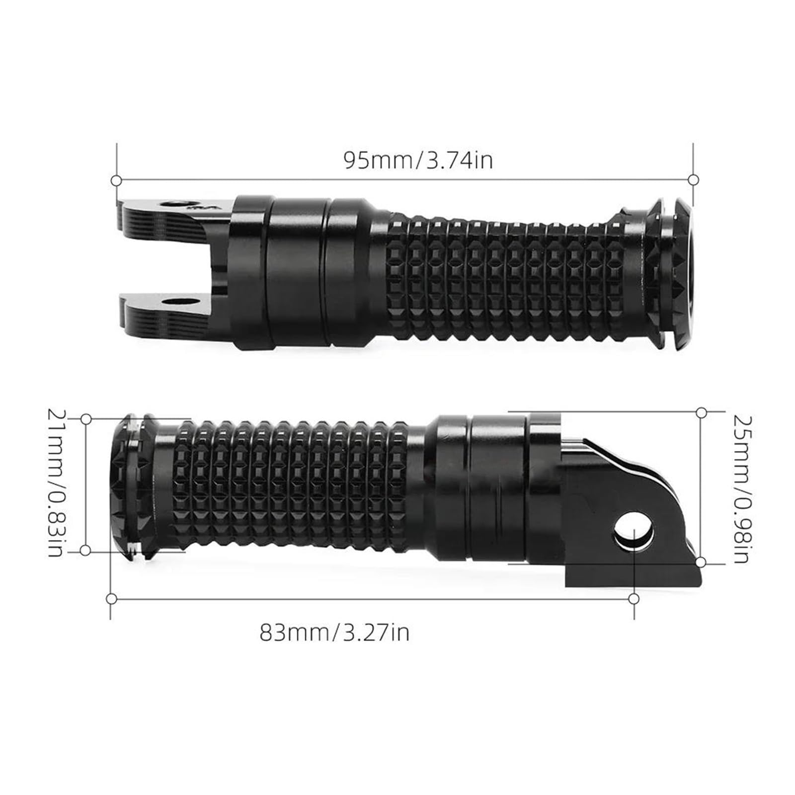 Accesorios para clavijas Accesorios Para Pedales De Motocicleta, Reposapiés Delantero Para DUCATI 1198/S/R 2009-2011 2010 Para Pedal Piloto
