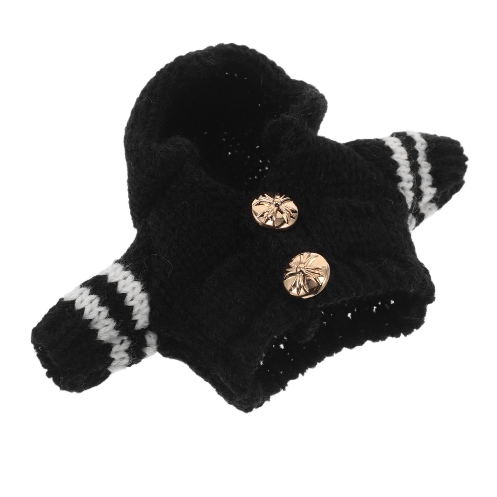 BRIGHTFUFU Sweater Set Plush Toy Clothing for Stuffed Animals Knitted Hoodie Replaceable Sweaters