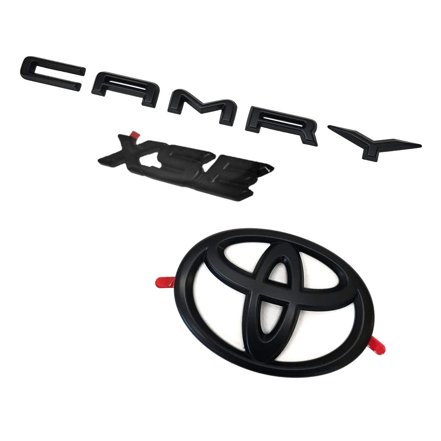 Genuine Toyota Camry XSE Blackout Emblem Overlays PT948-03190-02