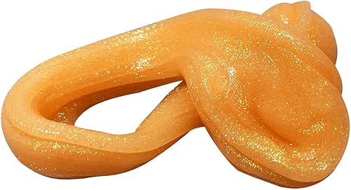 Miniatura 6 de GearsOut Bald AF Reality Putty - Regalo de broma de hombre calvo para hombres, masa de estrés con purpurina naranja