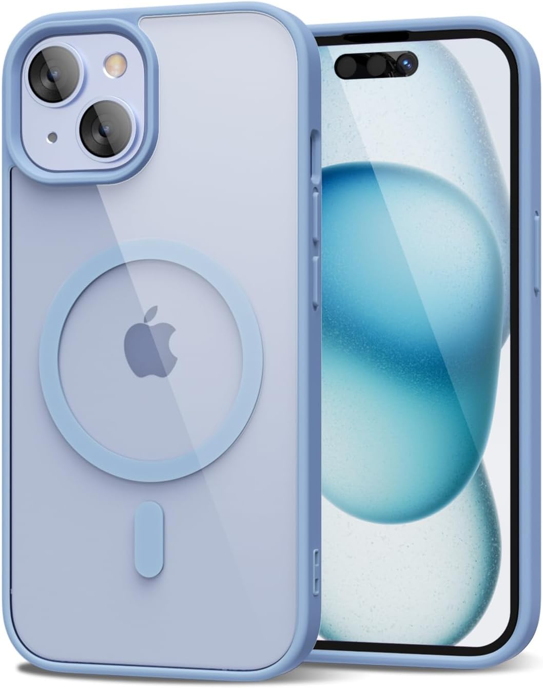 SHINESTAR Clear Case for iPhone 15 Compatible with Magnetic Charging- Premium Transparent Blue Protective Cover with Enhanced Durability - Sleek and Slim Design - Siera Blue Magsafe (B0D4R77FPL) Amazon Price History, Amazon Price Tracker