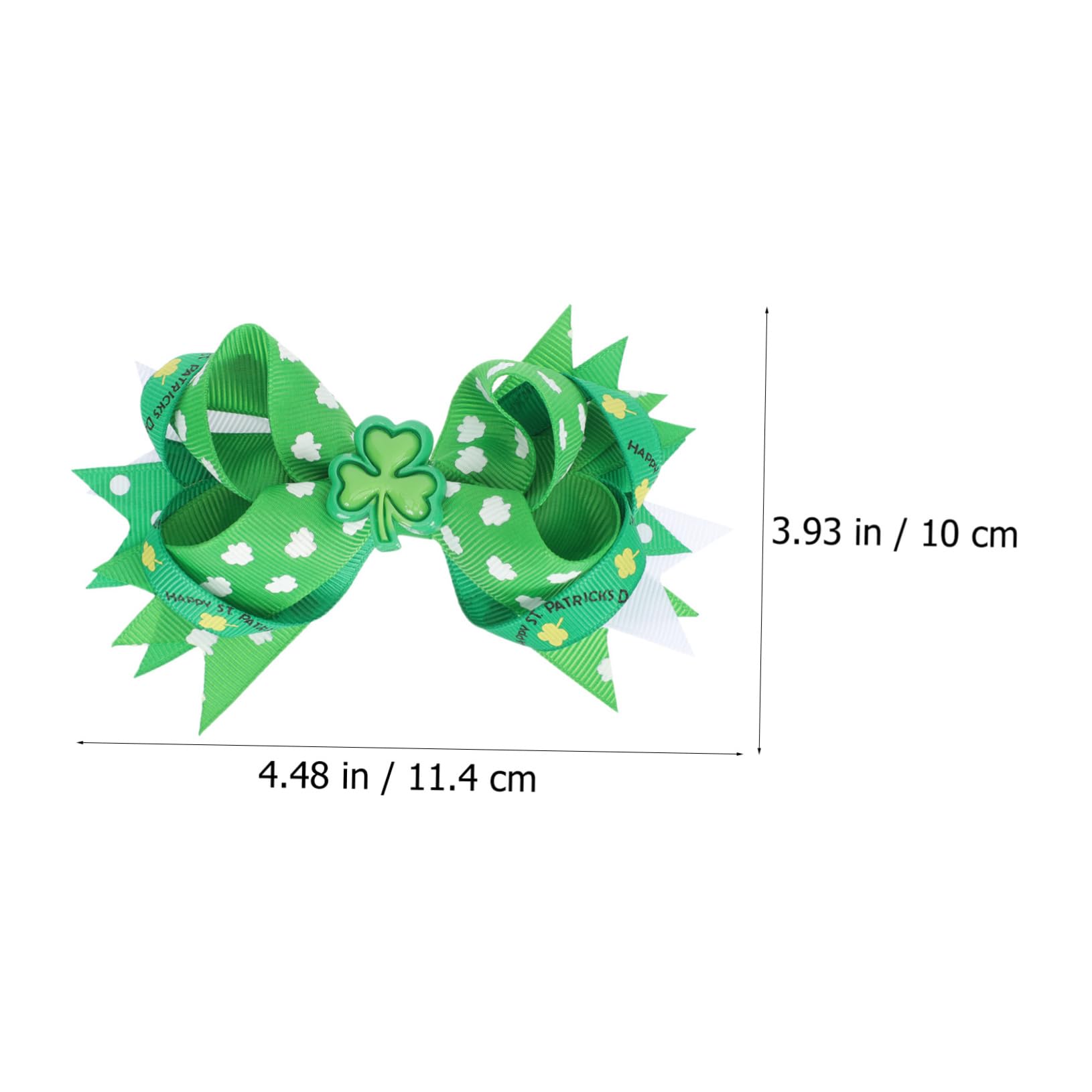 MAGICLULU 12piezas Pasadores Decorativos De De Día De San Horquillas De Cinta Verde Adultos Accesorios De Fiesta