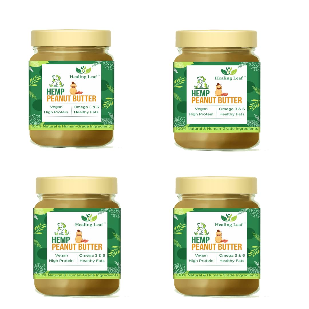 Healing Leaf Dog Peanut Butter with Hemp Seed Oil, 400g - Adult Puppy Treats Paste - Protein, Vitamin B & E, Omega Fatty Acids - No Xylitol & Cholesterol (B0CF1Y3FW1) Amazon Price History, Amazon Price Tracker