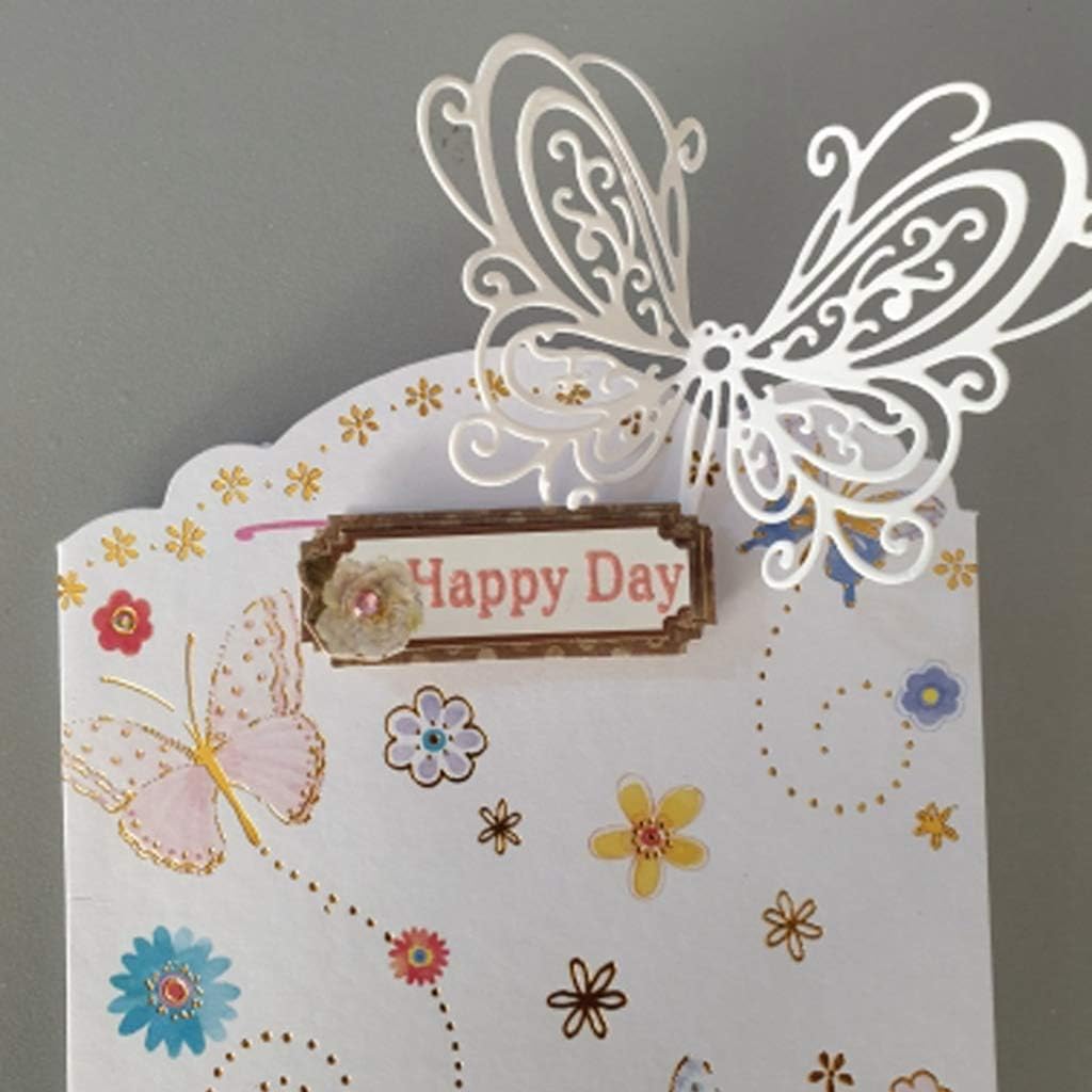 Briartw Butterfly Cutting Dies for Card Making,DIY Paper Crafts Scrapbooking