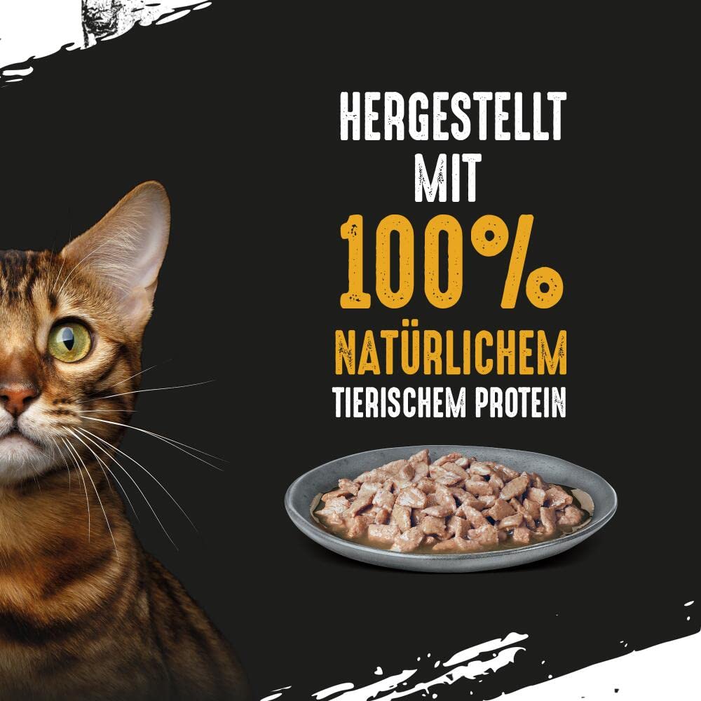 CRAVE Katze Portionsbeutel Sauce mit Huhn 28 x 85g