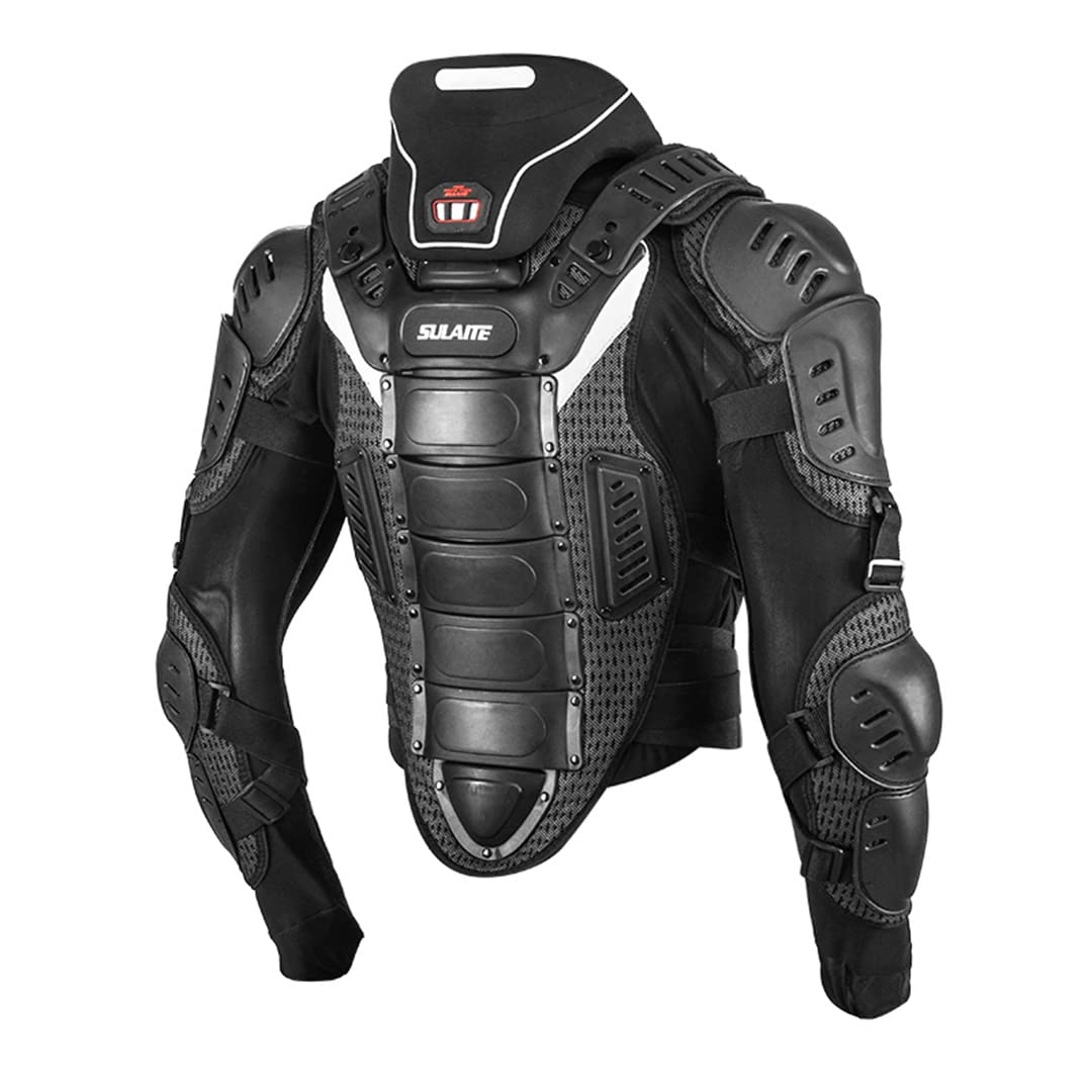 Armure Complète De Protection Moto/cross - Coque PE Et Mousse Absorbante - Taille S à 4XL, Unisexe - Pour Sports Extrêmes