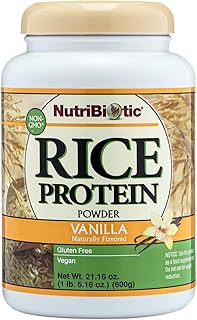 NutriBiotic Vanilla Rice Protein Powder
