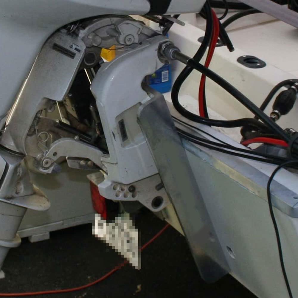 osemar 5" Jack Plate for Outboard Motor Extension to Raise The Motor Higher