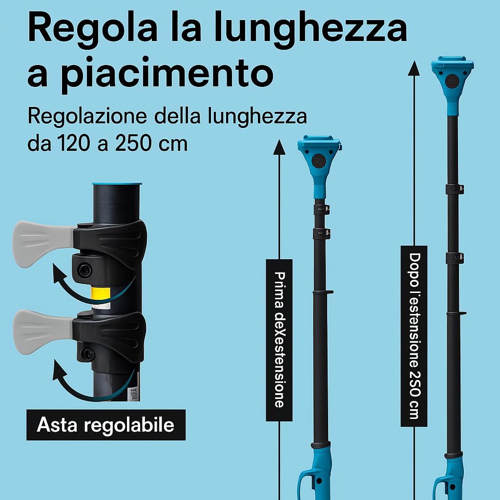 Kit Potatura Elettrico 3 in 1 con Asta Telescopica 2,5M, Forbici, Motosega 6" a Batteria, 2 Batterie 48V, Attrezzi Giardinaggio, Cesoia, Troncarami, per Rami, Alberi, Giardino, Vigneti, Orti