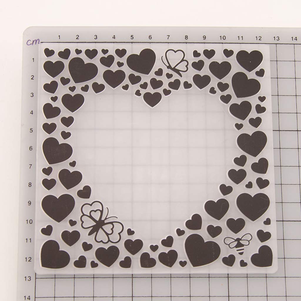 ECMQS Prägefolder „Alles Gute“ – Wiederverwendbare DIY-Schablone Für Karten & Scrapbooking