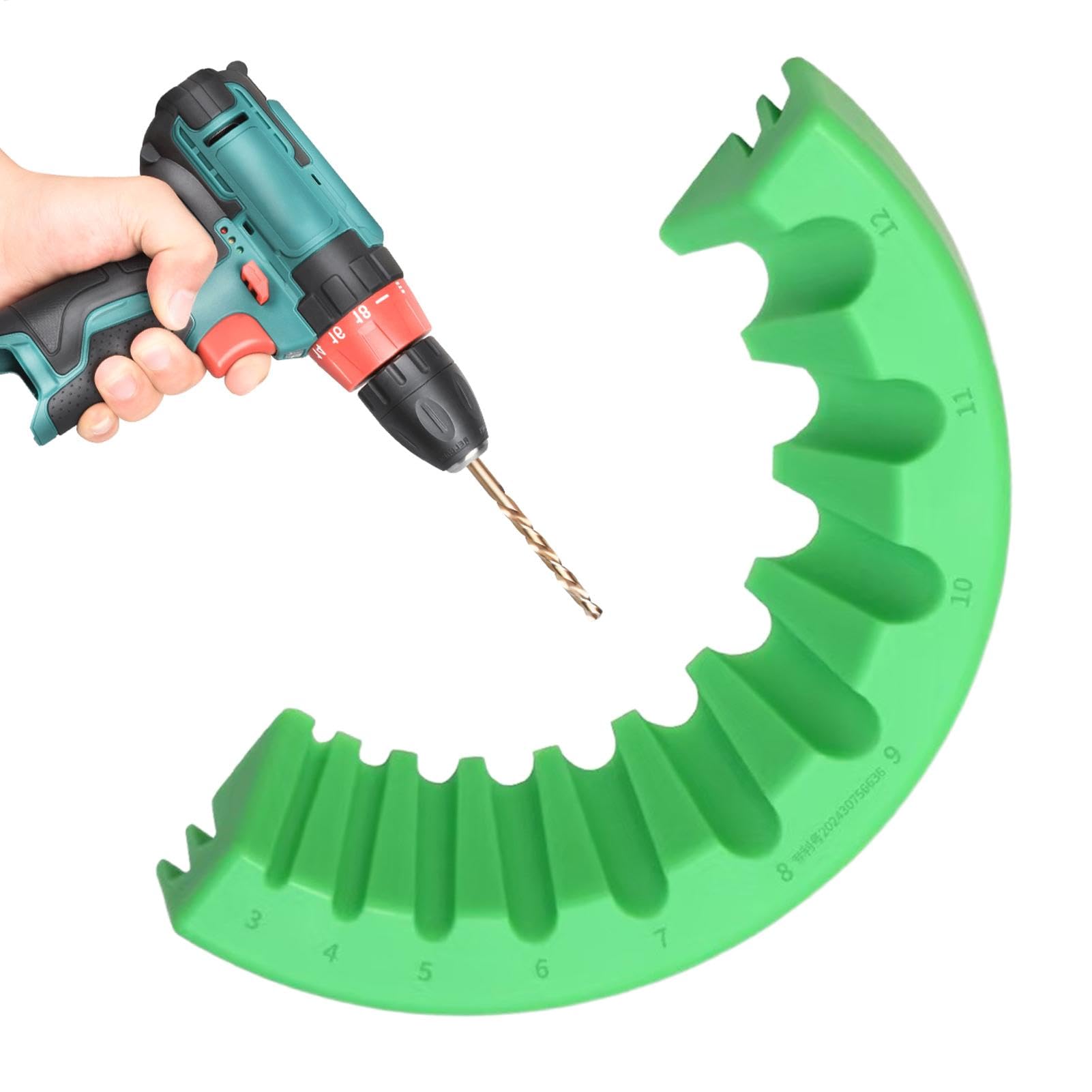 Drill Bit Sharpener for Bench Grinder,Drill Bit Sharpening Jig Set | Multi-Sizes 3-12mm Tips Polishing Tool High-Speed Steel, Carbide