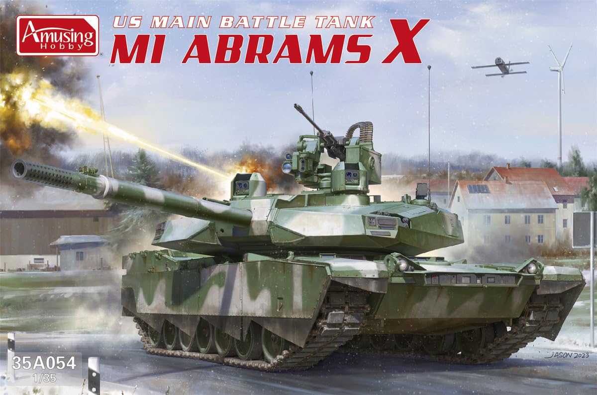 Amazon | アミュージングホビー 1/35 次世代主力戦車 M1 エイブラムスX