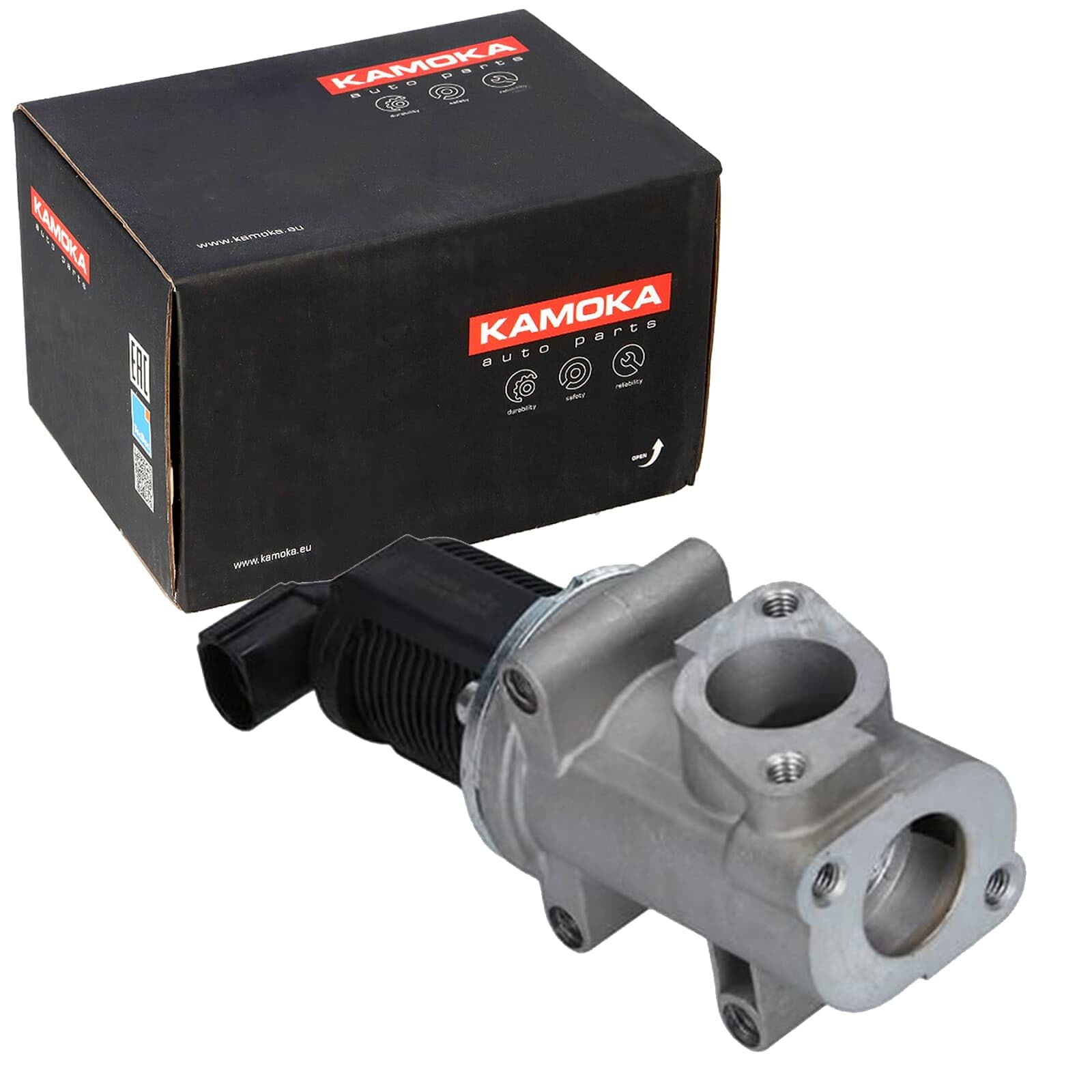 KAMOKA Valvola ricircolo gas scarico-EGR 19008 | Compatibile con: ALFA ROMEO 147, 156, 156 Sportwagon, 166, FIAT BRAVA, BRAVO I, IDEA, MAREA, MAREA Weekend, MULTIPLA, STILO
