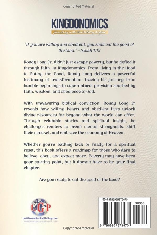 Kingdonomics: From Living in the Hood to Eating the Good - Image 2