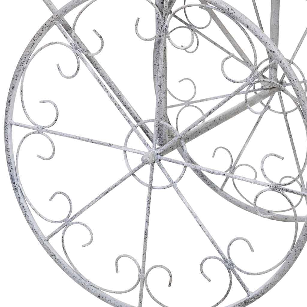 WANDERLUST DECO Carro expositor de metal 114.94x55.25x78.11h cm