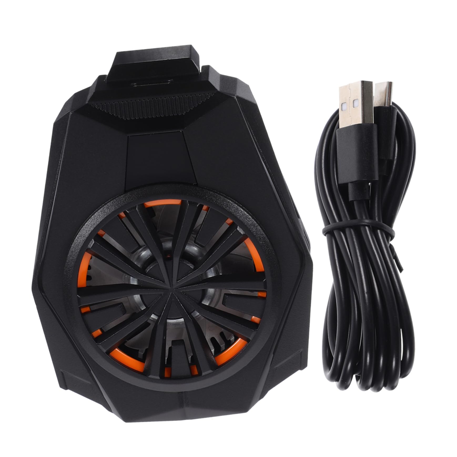 Raffreddatore Semiconduttore per Telefono, Ventola Silenziosa Nero | Supporta Telefoni 4-6, 7 Pollici, Abs e Pc, Compatibilità Ampia, per Gaming su Mobile
