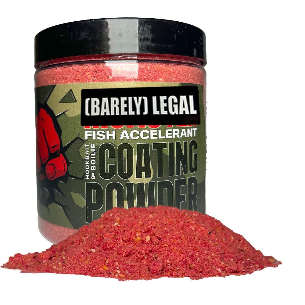 Fjuka Carp Bait Coating Powder | Mega-boosted Fish Accelerant™ Bait Booster | Hookbait & Boilie Coating